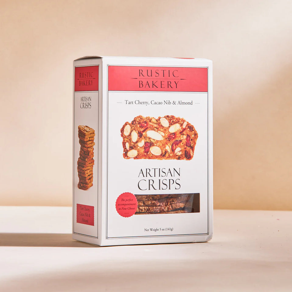 Crackers Tart Cherry Cacao Nib & Almond Crisps