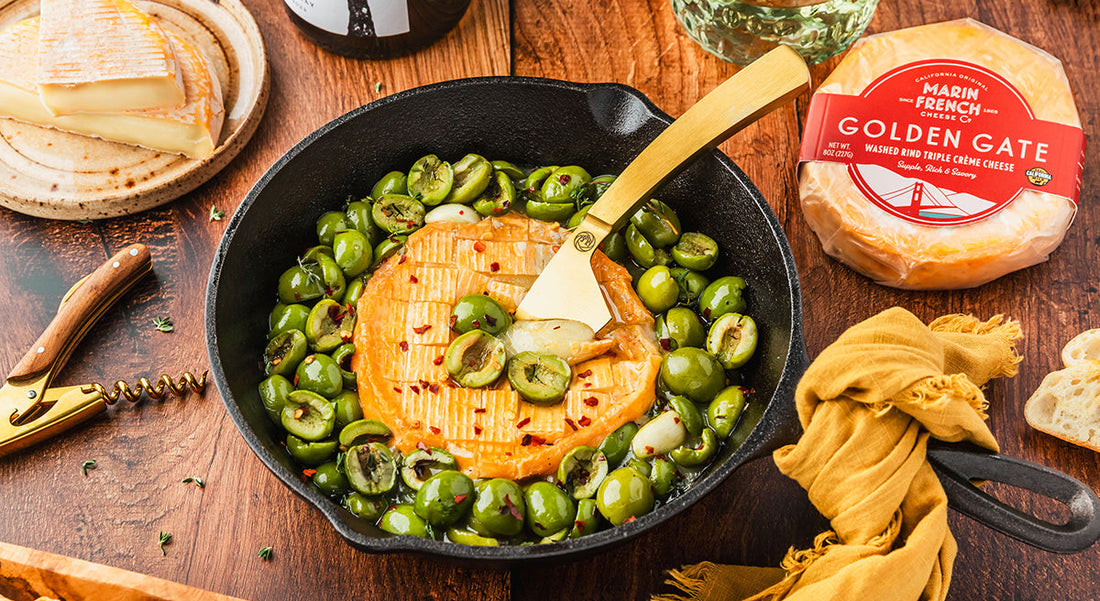 Grilled Golden Gate with Olives