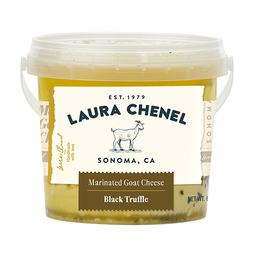 Marinated Goat Cheese - Black Truffle