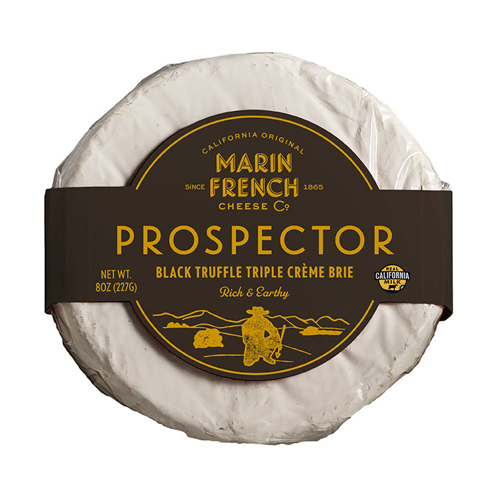 Prospector - Black Truffle Triple Crème Brie – Marin French Cheese Co.