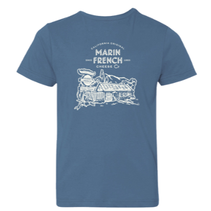Youth Organic Short Sleeve T-Shirt - Ocean Blue
