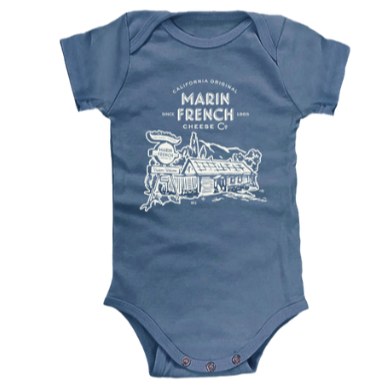 Organic Onesie - Ocean Blue