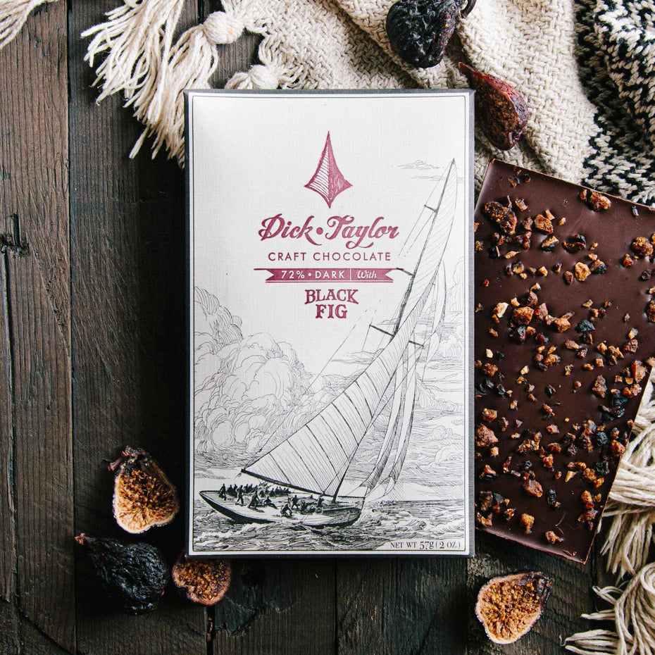 Black Fig Dark Chocolate Bar