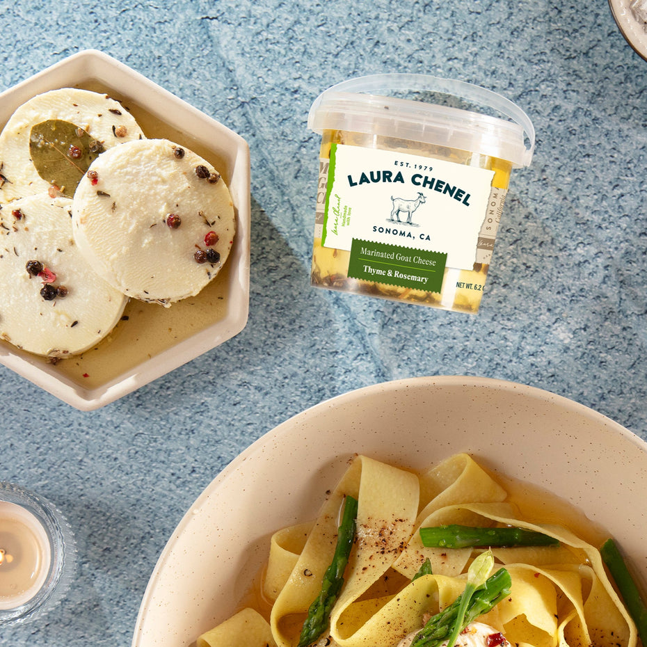 Marinated Goat Cheese - Thyme & Rosemary