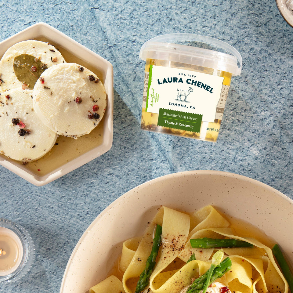 Marinated Goat Cheese - Thyme & Rosemary