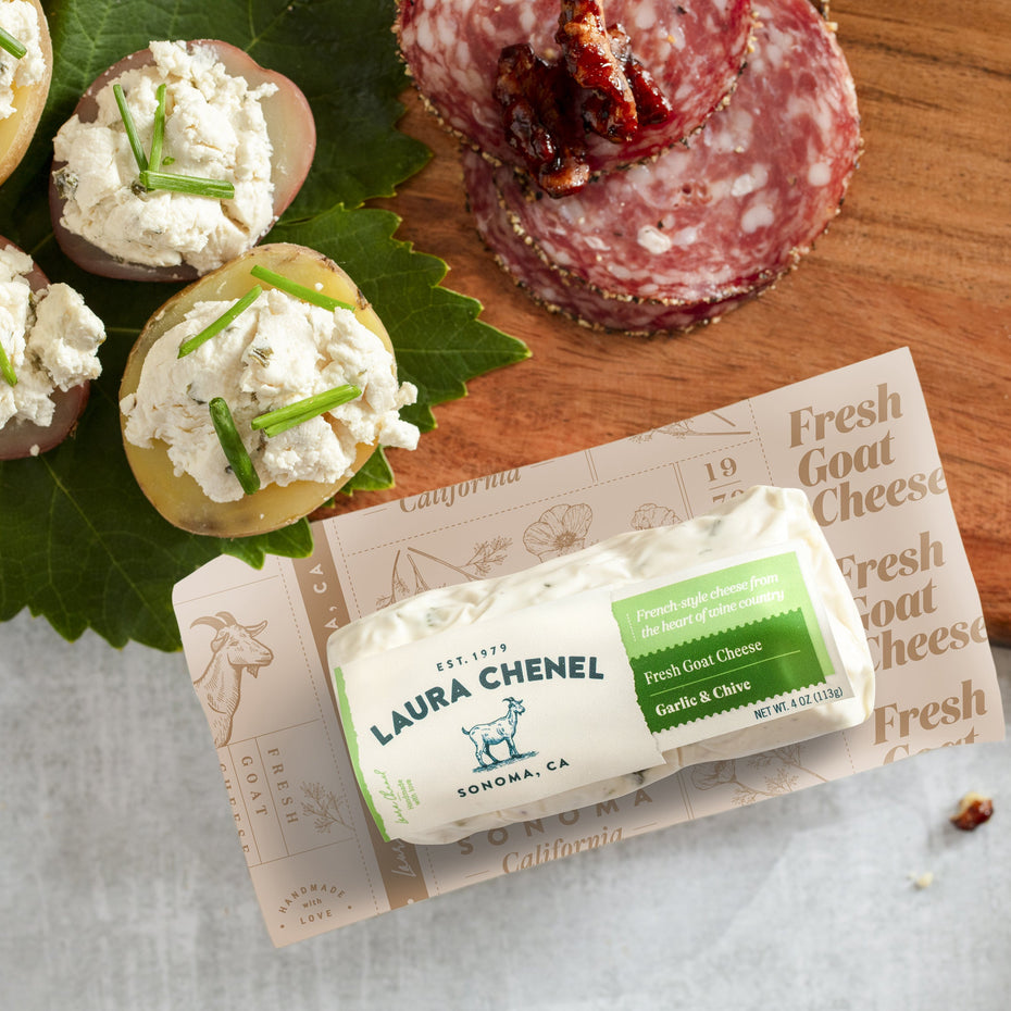 Flavored Log - Garlic & Chive