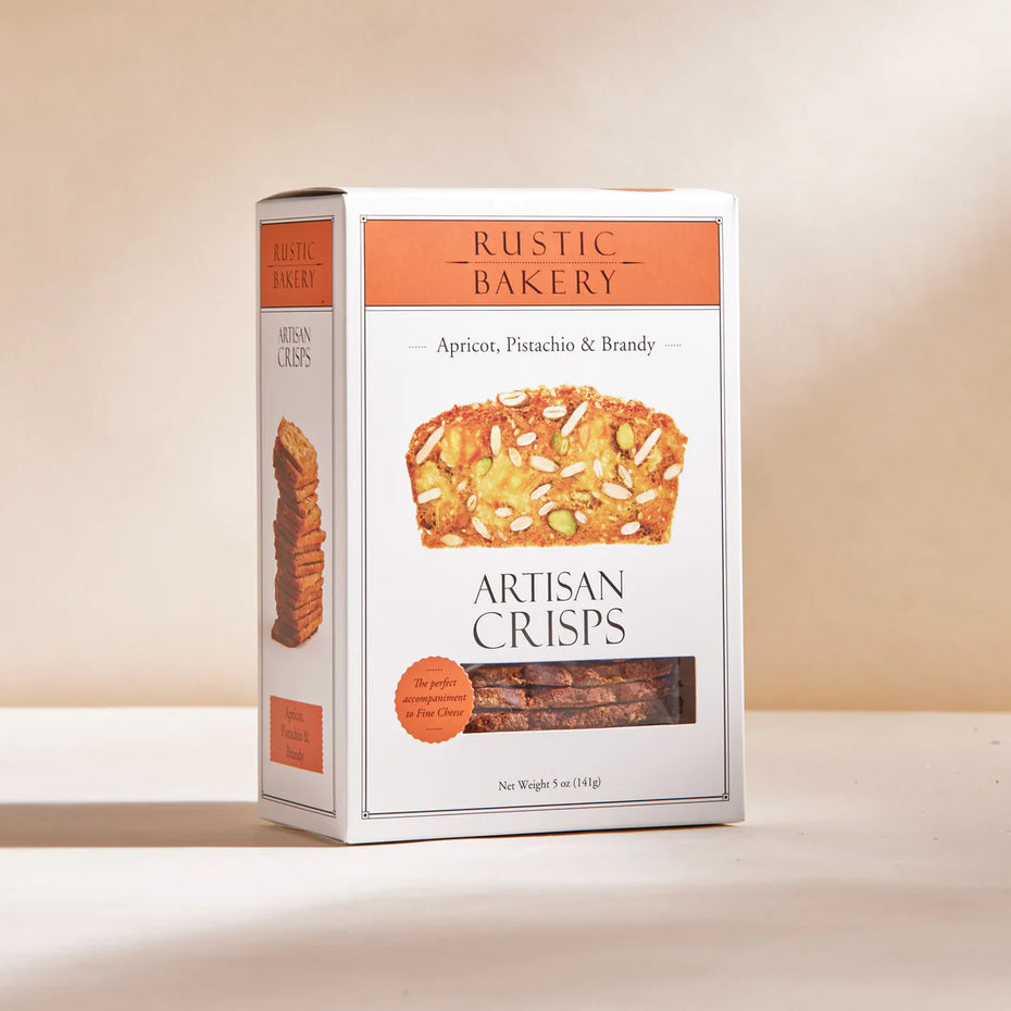Crackers - Apricot Pistachio & Brandy Crisps