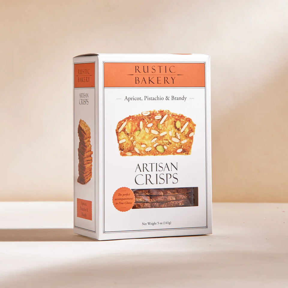Crackers - Apricot Pistachio & Brandy Crisps