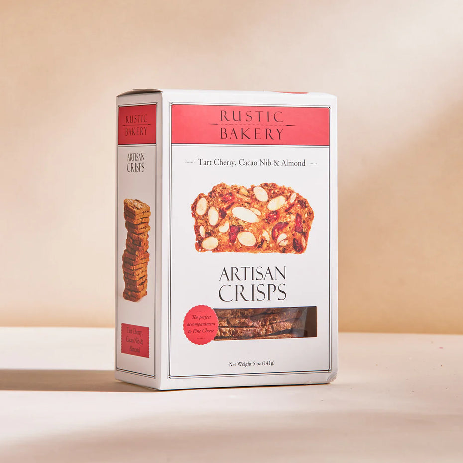 Crackers Tart Cherry Cacao Nib & Almond Crisps