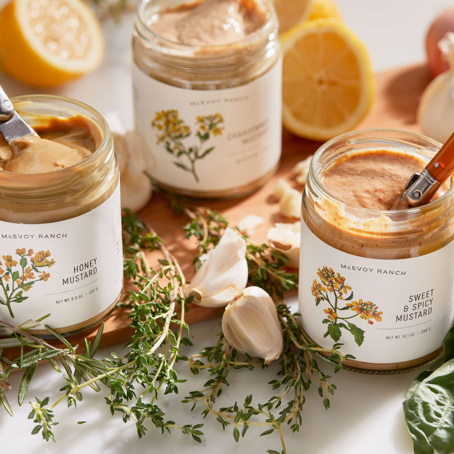 McEvoy Ranch Mini Mustard Gift Pack