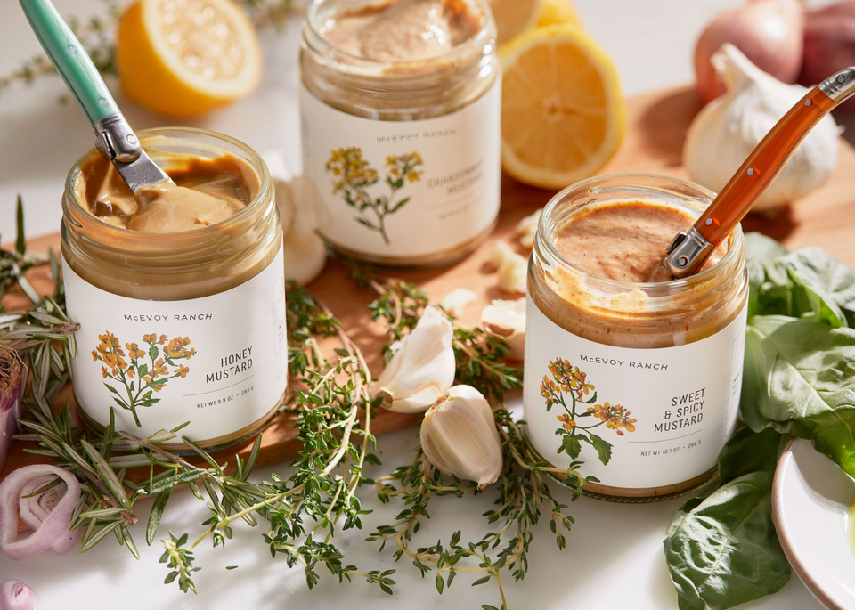 McEvoy Ranch Mini Mustard Gift Pack