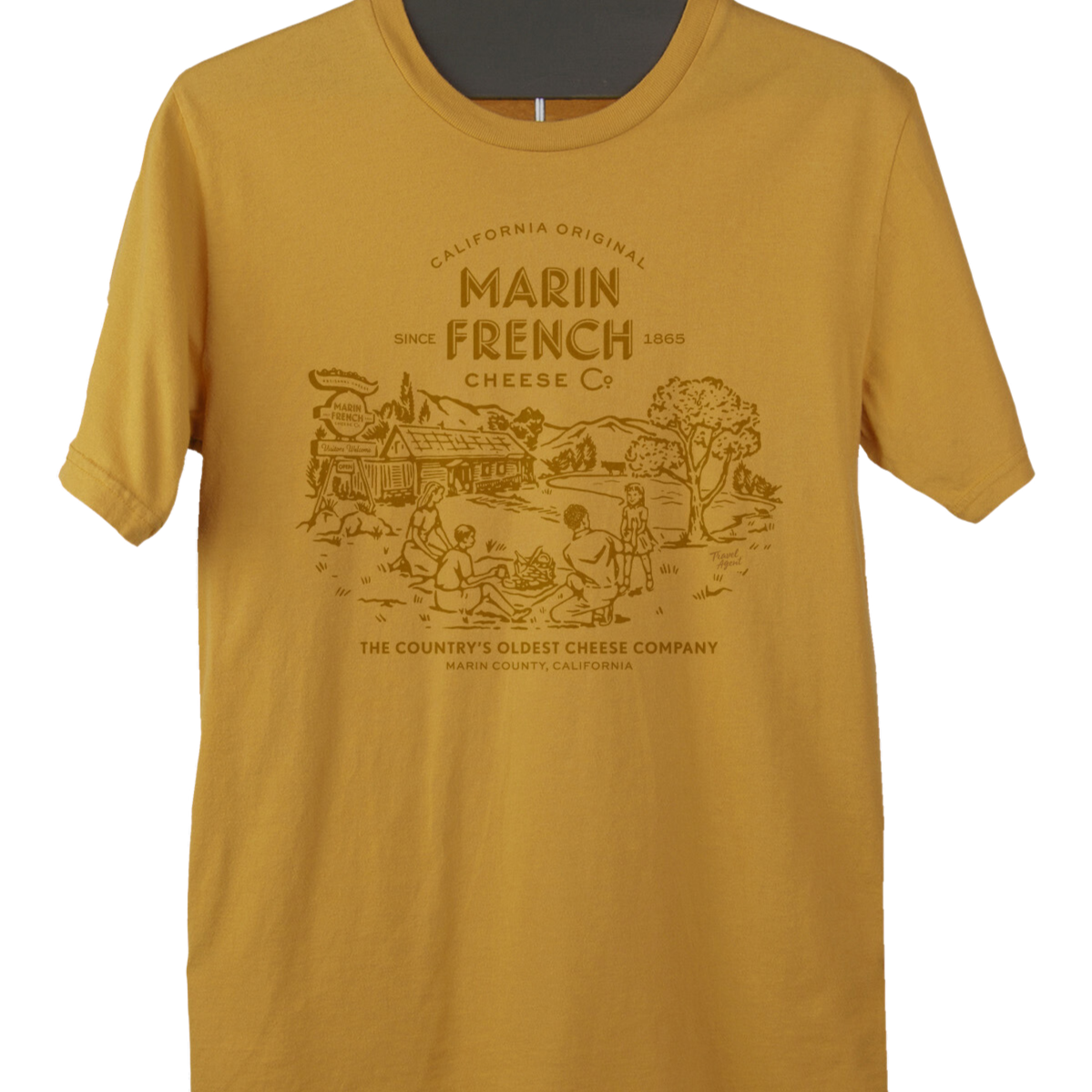 Mustard Short Sleeve Shirt – Marin French Cheese Co.